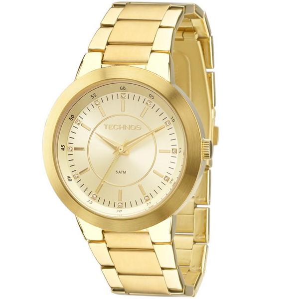 Relógio Feminino Technos Ladies 2035MFF/4X 40mm Aço Prata