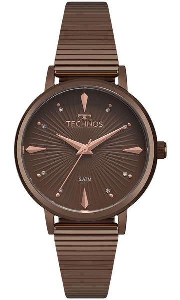 Relogio Feminino Technos Marron Fashion 2036mjy4m