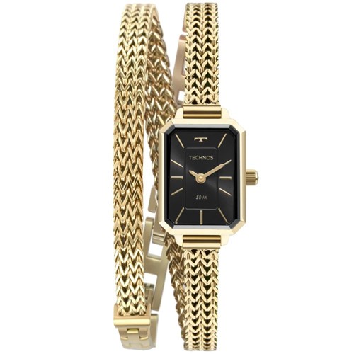 Relógio Feminino Technos Mini 5Y20IX/1P 19mm Aço Dourado