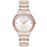 Relogio Feminino Technos Misto Rose Elegance 2036mki4c