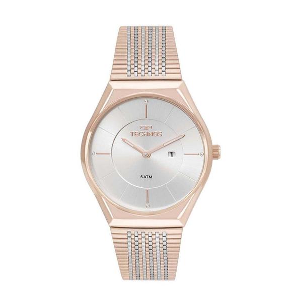 Relogio Feminino Technos Rose Gold Fashion Slim GL15AP/4B