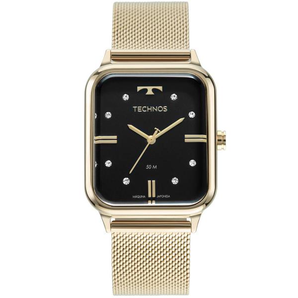 Relógio Feminino Technos Style 2039CQ/1P 33mm Aço Dourado