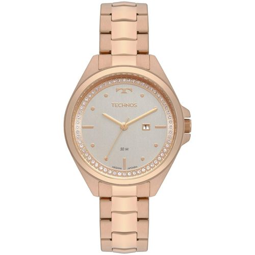 Relógio Feminino Technos Trend 2015CBW/4K 38mm Aço Rosé