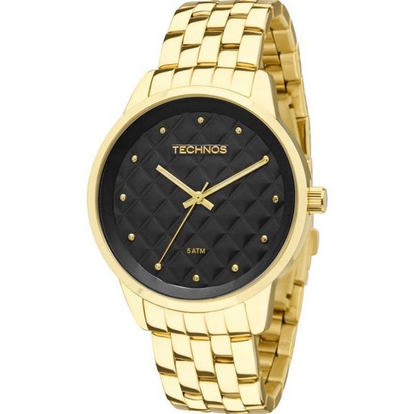 Relógio Feminino Technos Trend 2035LWM/4P 39mm Aço Dourado