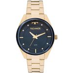 Relógio Feminino Technos Trend 2035MKX/1A 38mm Aço Dourado