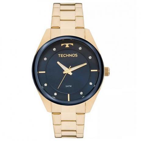 Relógio Feminino Technos Trend 2035MKX/1A 38mm Aço Dourado