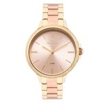 Relógio Feminino Technos Trend 2035MMB/4T 40mm Aço Bicolor Dourado/Rose