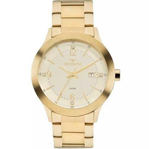 Relógio Feminino Technos Trend 2115MKR/4X Pulseira Aço Dourada