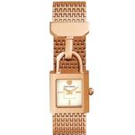 Relógio Feminino Tory Burch 20mm Modelo Tbw7102 - a Prova D' Água / Detalhes Banhados a Ouro