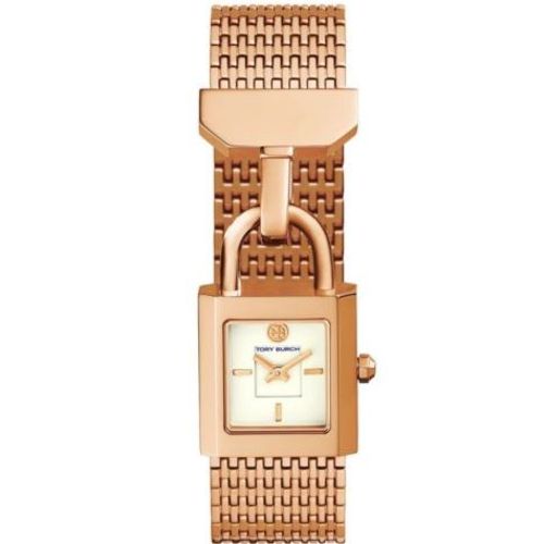 Relógio Feminino Tory Burch 20mm Modelo Tbw7102 - a Prova D' Água / Detalhes Banhados a Ouro