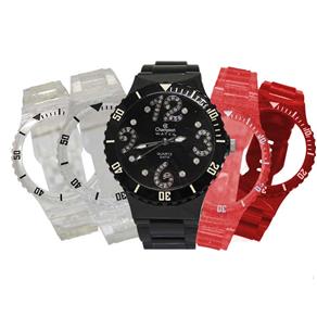 Relógio Feminino Troca Pulseiras CP30182D / 97795