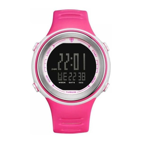 Relogio Feminino Tuguir Digital TG001 Rosa e Preto