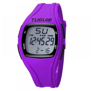 Relógio Feminino Tuguir Digital TG1602 - Roxo