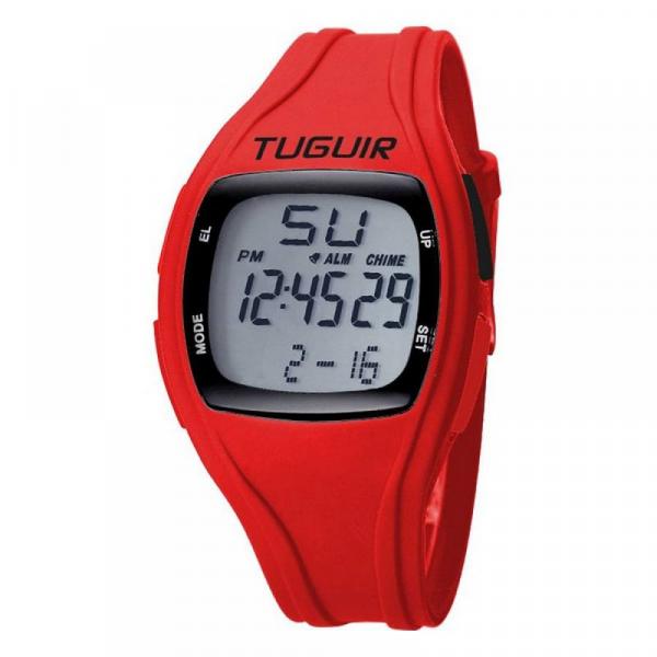 Relógio Feminino Tuguir Digital TG1602 - Vermelho