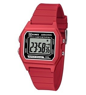 Relógio Feminino Vermelho Xgames Xlppd029 Bxvx