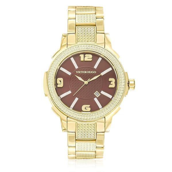 Relógio Feminino Victor Hugo Analógico 10086Lsg/12M Dourado