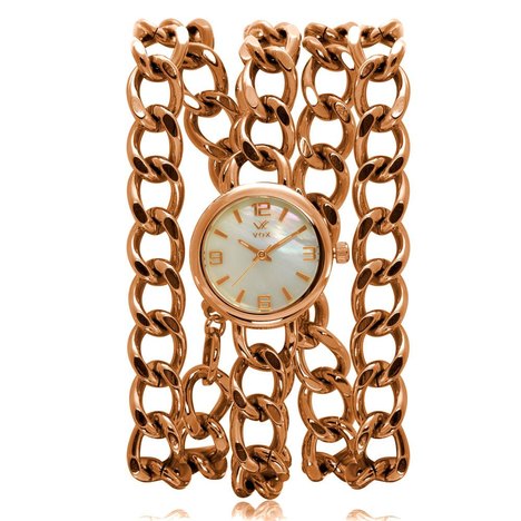 Relogio Feminino Vox Georgia Caixa Metal Dourado