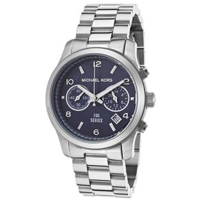 Relógio Feminino Watch Hunger Stop 100 Series Chrono Stainless Steel Blue Dial - Modelo M.Kors-Mk5814