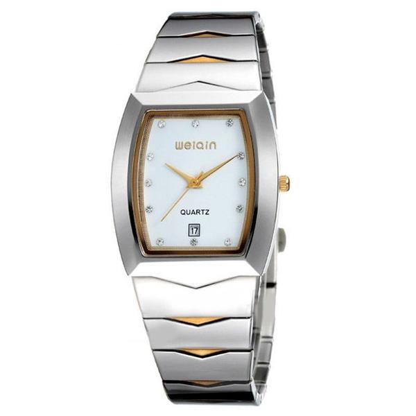 Relógio Feminino Weiqin Analógico Casual W0045BG Branco