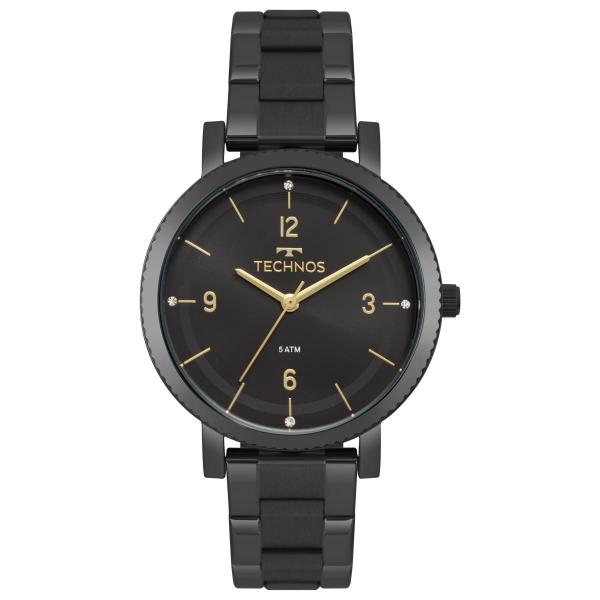 Relógio FemininoTechnos Dress 2035MPS/4P 36mm Aço Preto