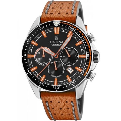 Relógio Festina Chronograph Couro F20377/4