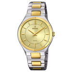 Relógio Festina Feminino Aço Prateado e Dourado - F20245/2