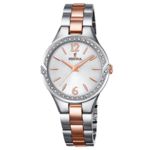 Relógio Festina Feminino Aço Prateado e Rosé - F20247/1