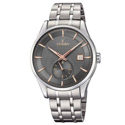 Relógio Festina Masculino Aço - F20276/3