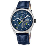 Relógio Festina Masculino Couro Azul - F16986/2