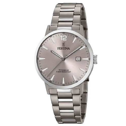 Relógio Festina Masculino Titânio Cinza - F20435/2 By Vivara