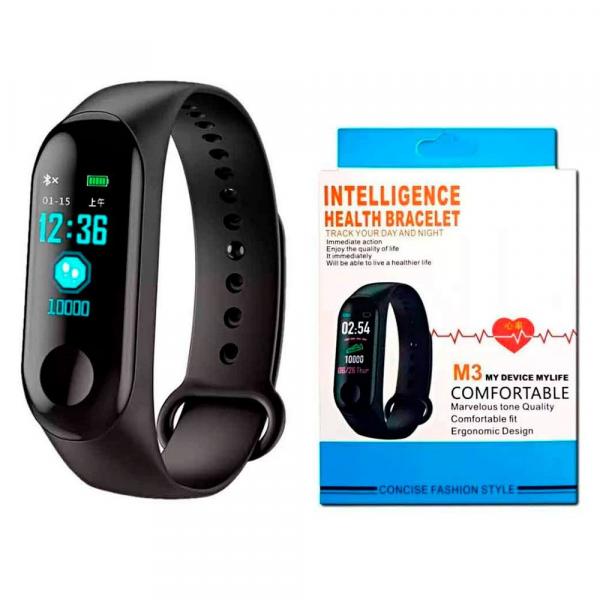 Relogio Fitness Bracelet M3 Health Bluetooth Smart Band - China