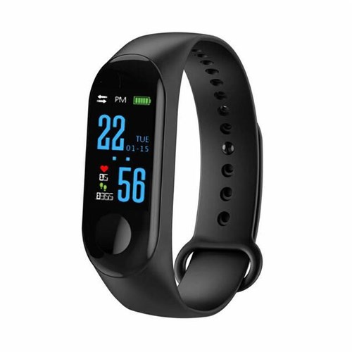 Relógio Fitness Inteligente Smartband M3 / Azul