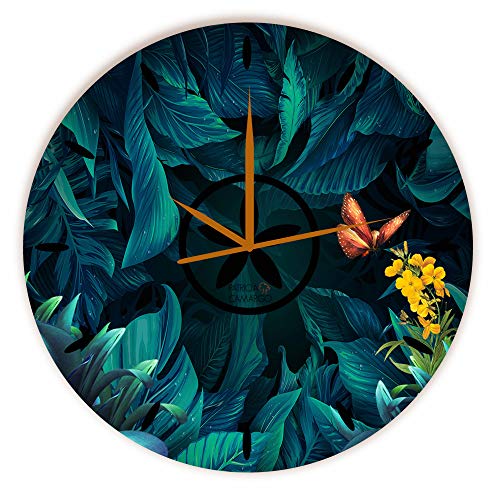Relógio Floresta Encantada Redondo (Redondo 30 X 30 Cm)