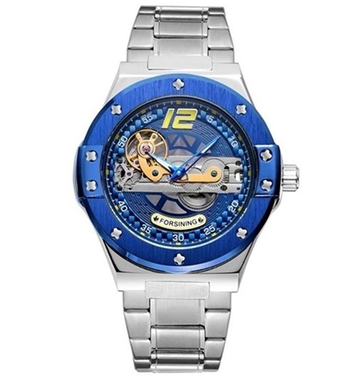 Relógio Forsining Born Automático (Azul)
