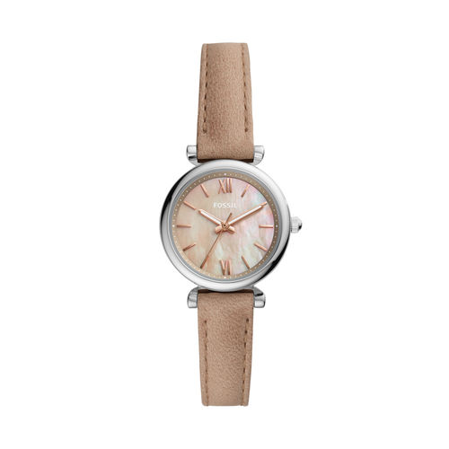 Relógio Fossil Carlie Mini Feminino Prata Es4530/0kn