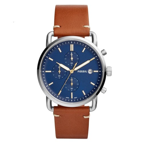 Relógio Fossil Casual The Commuter Chrono Marrom - FS5401/0MN