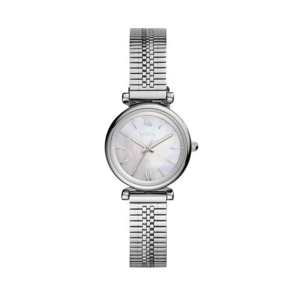Relógio Fossil Feminino Carlie Mini Prata ES4695/1KN