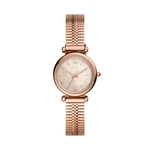 Relógio Fossil Feminino Carlie Mini Rosé ES4697/1JN