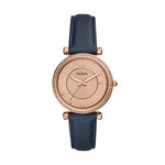 Relógio Fossil Feminino Carlie Rosé Es4485/0jn