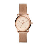 Relógio Fossil Feminino Fossil Rosé - Es4333/1ji