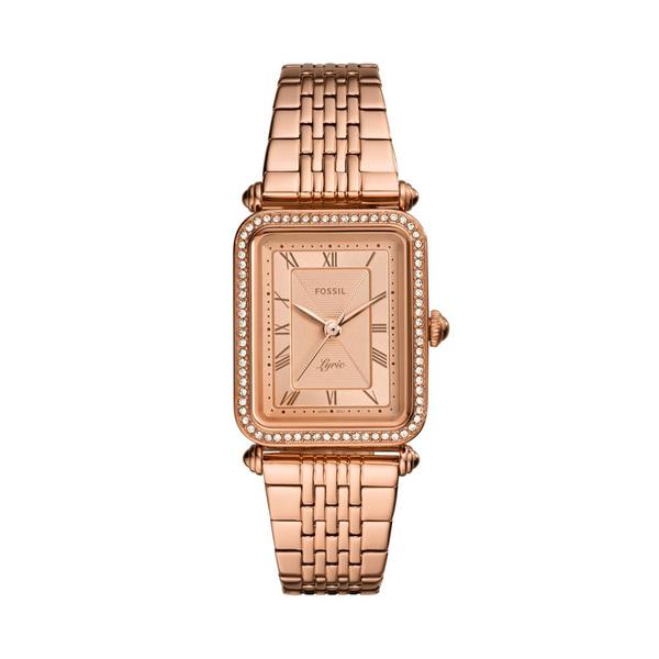 Relógio Fossil Feminino Lyric Rosé ES4720/1JN