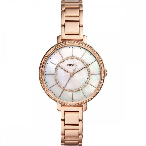 Relógio Fossil Feminino Ref: Es4452/1jn Fashion Rosé