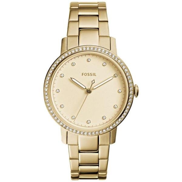 Relógio Fossil Feminino Ref: Es4289/4dn Slim Dourado