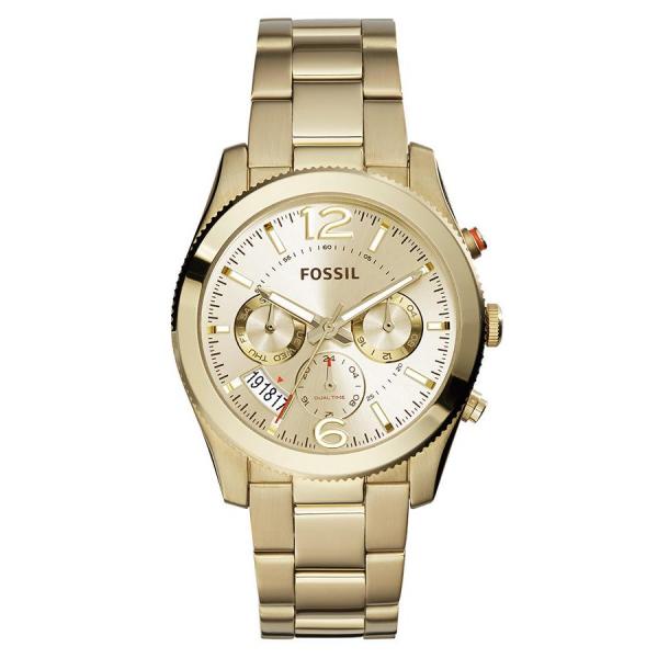 Relógio Fossil Feminino Ref: Es3884/4di Multifunção Dourado