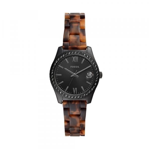 Relógio Fossil Feminino Scarlette Preto ES4638/1PN