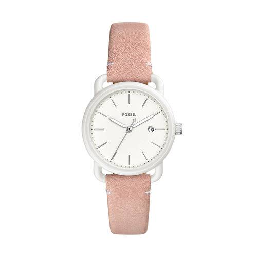 Relógio Fossil Feminino The Commuter Prata - Es4400/0tn