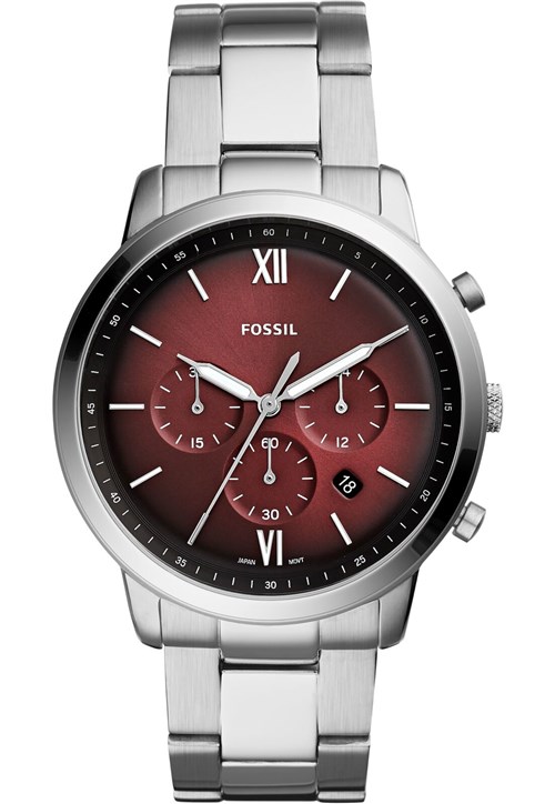 Relógio Fossil FS5491/1KN Prata