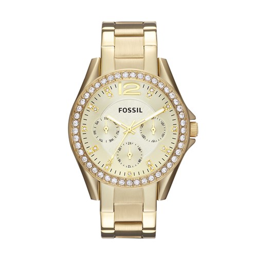 Relógio Fossil Ladies Feminino Dourado Analógico Es3203/4Dn