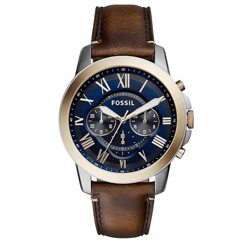 Relógio Fóssil Masculino Blue Dial Fs5150/5An