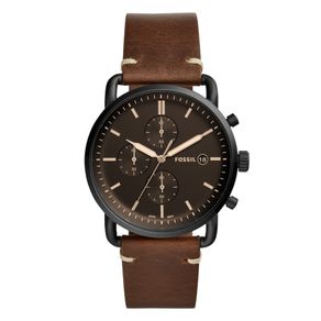 Relógio Fossil Masculino Casual The Commuter Chrono Marrom - FS5403/0MN FS5403/0MN